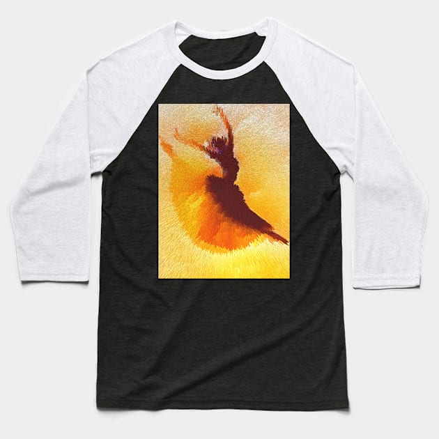 Passion Baseball T-Shirt by AlexMir